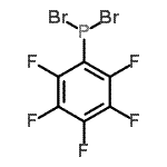 CAS#: 13379-67-4， (Pentafluorophenyl)Phosphonous Dibromide