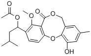 CAS#: 133806-59-4， 1-(11-Hydroxy-4-Methoxy-9-Methyl-5-Oxo-5H,7H-Dibenzo[b,g][1,5]Dioxocin-3-Yl)-3-Methylbutyl Acetate