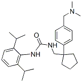 CAS#: 133825-80-6， 1-[[1-(4-Dimethylaminophenyl)Cyclopentyl]Methyl]-3-[2,6-Di(Propan-2-Yl)Phenyl]Urea