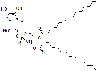 CAS#: 133849-98-6， [1-[[(2S)-2-[(2R)-4,5-Dihydroxy-3-Oxofuran-2-Yl]-2-Hydroxyethoxy]-Hydroxyphosphoryl]Oxy-3-Tetradecanoyloxypropan-2-Yl] Tetradecanoate