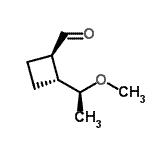 CAS#: 133868-13-0， (1R,2R)-2-[(1S)-1-Methoxyethyl]Cyclobutanecarbaldehyde