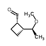CAS#: 133868-23-2， (1S,2R)-2-[(1S)-1-Methoxyethyl]Cyclobutanecarbaldehyde