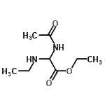 CAS#: 133873-10-6， Ethyl Acetamido(Ethylamino)Acetate