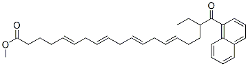 CAS#: 133983-27-4， [(6E,9E,12E,15E)-20-Methoxy-20-Oxoicosa-6,9,12,15-Tetraen-3-Yl] Naphthalene-1-Carboxylate