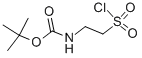 CAS#: 134019-73-1， N-Boc-2-Aminoethanesulfonyl Chloride