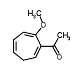 CAS#: 134037-29-9， 1-(7-Methoxy-1,4,6-Cycloheptatrien-1-Yl)Ethanone