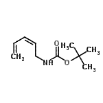 CAS#: 134078-61-8， 2-Methyl-2-Propanyl (2Z)-2,4-Pentadien-1-Ylcarbamate
