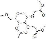 CAS#: 134121-16-7， Methyl 2-[3-Acetyloxy-2-(Methoxymethyl)-5-(2-Methoxy-2-Oxoethoxy)Oxan-4-Yl]Oxyacetate
