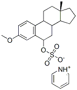 CAS#: 134223-97-5， (6alpha)-3-Methoxyestra-1,3,5(10)-trien-6-ol hydrogen sulfate compd. with pyridine (1:1)
