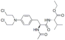 CAS#: 13425-94-0， N-[N-Acetyl-4-[Bis(2-Chloroethyl)Amino]Phenylalanyl]Valine Ethyl Ester