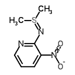 CAS#: 134251-86-8， 2-[(Dimethyl-lambda<Sup>4</Sup>-Sulfanylidene)Amino]-3-Nitropyridine