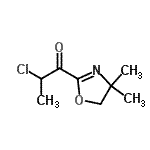 CAS#: 134254-65-2， 2-Chloro-1-(4,4-Dimethyl-4,5-Dihydro-1,3-Oxazol-2-Yl)-1-Propanone
