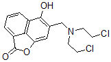 CAS#: 134274-45-6， 5-Hydroxy-6-(N,N-bis(2-chloroethyl)aminomethyl)naphthalene-1,8-carbolactone