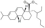 CAS#: 13434-00-9， 7-Isopropyl-1,4a-dimethyl-2,3,4,4b,5,6,10,10a-octahydrophenanthrene-1-carboxylic acid 2-ethylhexyl ester