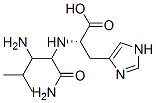 CAS#: 134359-69-6， (2S)-2-[[(2S,3S)-1,3-Diamino-4-Methyl-1-Oxopentan-2-Yl]Amino]-3-(3H-Imidazol-4-Yl)Propanoic Acid