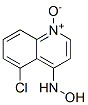 CAS#: 13442-11-0， (NE)-N-(5-Chloro-1-Hydroxyquinolin-4-Ylidene)Hydroxylamine