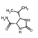 CAS#: 134453-09-1， (4S,5S)-5-Isopropyl-2-Oxo-4-Imidazolidinecarboxamide