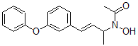 CAS#: 134470-36-3， N-Hydroxy-N-[4-[3-(Phenoxy)Phenyl]But-3-En-2-Yl]Acetamide