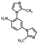 CAS#: 134485-97-5， 2,4-Bis(2-Methyl-1H-Imidazol-1-Yl)Aniline