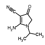 CAS#: 134518-32-4， 2-Amino-1-Isopropyl-4-Oxo-4,5-Dihydro-1H-Pyrrole-3-Carbonitrile