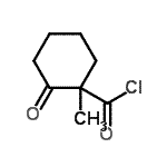 CAS#: 134519-26-9， 1-Methyl-2-Oxocyclohexanecarbonyl Chloride