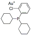 CAS#: 134535-05-0， Chloro(dicyclohexylphenylphosphine)gold(I)