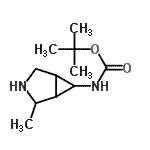 CAS#: 134575-28-3， 2-Methyl-2-Propanyl (2-Methyl-3-Azabicyclo[3.1.0]Hex-6-Yl)Carbamate