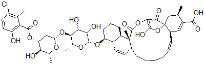 CAS#: 134615-17-1， 6C-O-Demethyl-2alpha-Hydroxy-Chlorothricin