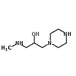 CAS#: 134699-02-8， 1-(Methylamino)-3-(1-Piperazinyl)-2-Propanol