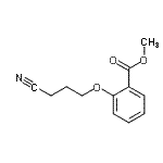 CAS#: 134722-23-9， Methyl 2-(3-Cyanopropoxy)Benzoate