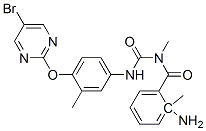 CAS#: 134742-19-1， N-[[4-(5-Bromopyrimidin-2-Yl)Oxy-3-Methylphenyl]Carbamoyl]-2-Dimethylaminobenzamide