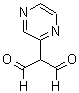 结构式 CAS# 13481-00-0, 2-(2-吡嗪基)-丙二醛