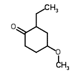 CAS#: 13482-27-4， 2-Ethyl-4-Methoxycyclohexanone
