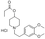 CAS#: 134826-27-0， [1-[2-(3,4-Dimethoxyphenyl)Ethyl]Piperidin-4-Yl] Propanoate Hydrochloride