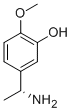 CAS#: 134856-00-1， (R)-5-(1-Aminoethyl)-2-Methoxy-Phenol