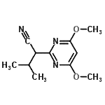 CAS#: 134867-23-5， 2-(4,6-Dimethoxy-2-Pyrimidinyl)-3-Methylbutanenitrile