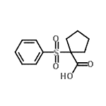 CAS#: 134937-34-1， 1-(Phenylsulfonyl)Cyclopentanecarboxylic Acid