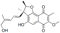 CAS#: 134985-00-5， 4-Hydroxy-3-[(1E,3E)-5-Hydroxy-4-Methylpenta-1,3-Dienyl]-7-Methoxy-2,3,8-Trimethyl-2H-Benzo[g][1]Benzoxole-6,9-Dione