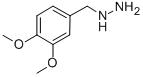 structure of CAS# 135-85-3, (3,4-Dimethoxyphenyl)Methylhydrazine;(3,4-Dimethoxybenzyl)Hydrazine;Brn 1819021;Hydrazine, Veratryl-
