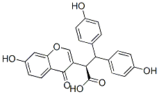CAS#: 135101-74-5， 2-(7-Hydroxy-4-Oxochromen-3-Yl)-3,3-Bis(4-Hydroxyphenyl)Propanoic Acid