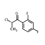 CAS#: 135133-19-6， (2S)-2-Chloro-1-(2,4-Difluorophenyl)-1-Propanone