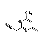 CAS#: 13514-85-7， (4-Methyl-6-Oxo-1,6-Dihydro-2-Pyrimidinyl)Acetonitrile