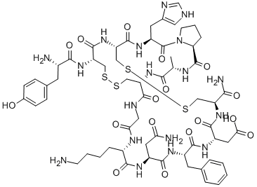 CAS#: 135190-31-7， 1-L-Tyrosine-4-L-Histidine-9-L-Lysine-10-L-Asparagine-11-L-Phenylalanine-12-L-Aspartic Acid-Conotoxin G I