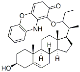 CAS#: 135212-24-7， 1-[(2S)-2-[(3S,8S,9S,10R,13S,14S,17R)-3-Hydroxy-10,13-Dimethyl-2,3,4,7,8,9,11,12,14,15,16,17-Dodecahydro-1H-Cyclopenta[a]Phenanthren-17-Yl]Pentan-3-Yl]Oxy-3,10-Dihydrophenoxazin-2-One