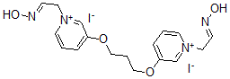 CAS#: 135221-03-3， (Ne)-N-[2-[3-[3-[1-[(2E)-2-Hydroxyiminoethyl]Pyridin-1-Ium-3-Yl]Oxypropoxy]Pyridin-1-Ium-1-Yl]Ethylidene]Hydroxylamine Diiodide