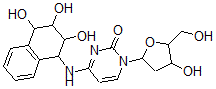 CAS#: 135269-59-9， 1-[4-Hydroxy-5-(Hydroxymethyl)Oxolan-2-Yl]-4-[(2,3,4-Trihydroxy-1,2,3,4-Tetrahydronaphthalen-1-Yl)Amino]Pyrimidin-2-One