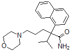 CAS 登录号：13531-99-2， alpha-异丙基-alpha-(3-吗啉基丙基)-1-萘乙酰胺
