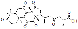 CAS#: 135357-25-4， Ganosporeric Acid A