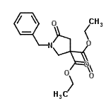 CAS#: 135380-25-5， Diethyl 1-Benzyl-5-Oxo-3,3-Pyrrolidinedicarboxylate