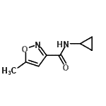 CAS#: 135401-17-1， N-Cyclopropyl-5-Methyl-1,2-Oxazole-3-Carboxamide